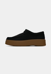 Clarks TORHILL BEE - Casual snøresko - black