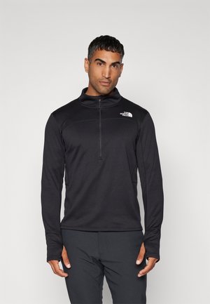 WINTER WARM PRO 1/4 ZIP - Long sleeved top - black