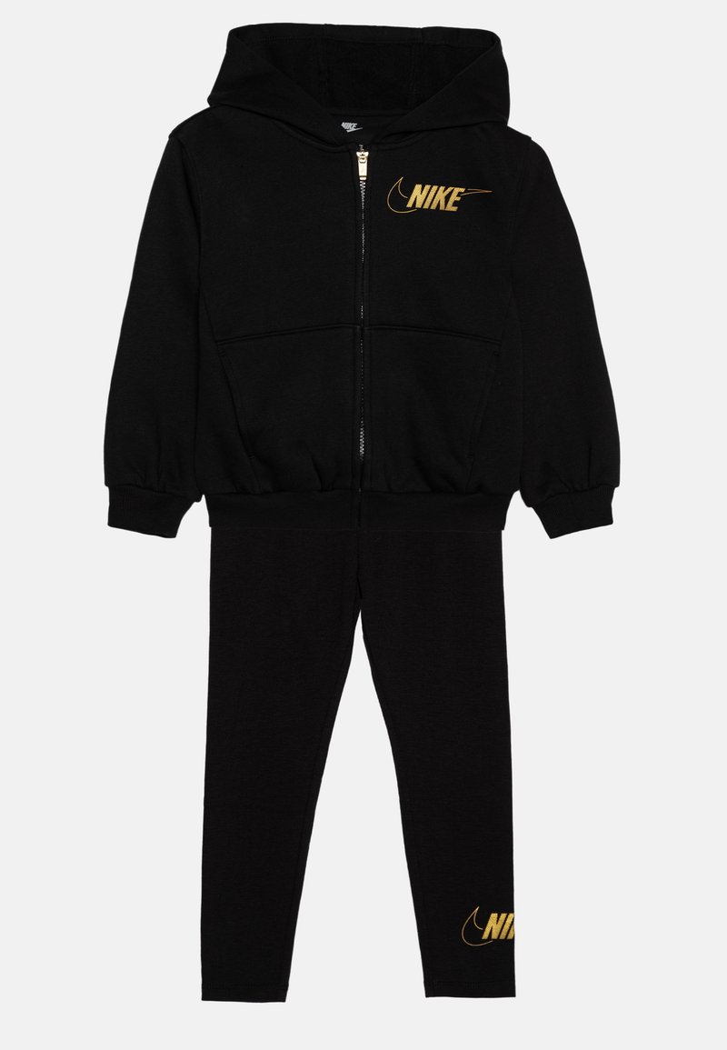 Nike Sportswear SHINE SET - Felpa con zip - black