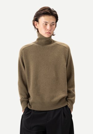 UNISEX HIGH-NECK  - Strickpullover - aloe
