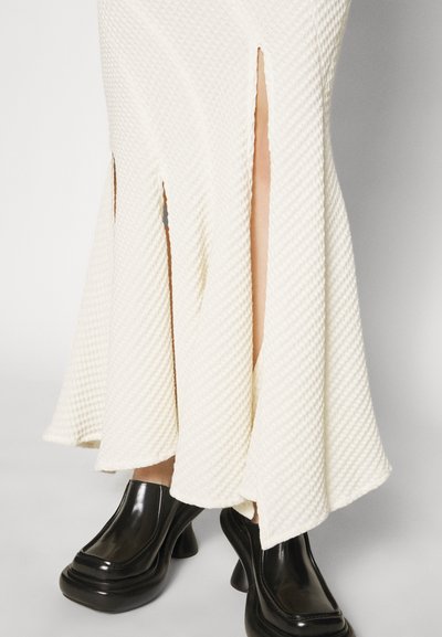 A.W.A.K.E. MODE TWISTED SKIRT - Μάξι φούστα - ivory