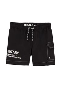 WE Fashion - Short de bain - black Image miniature 1