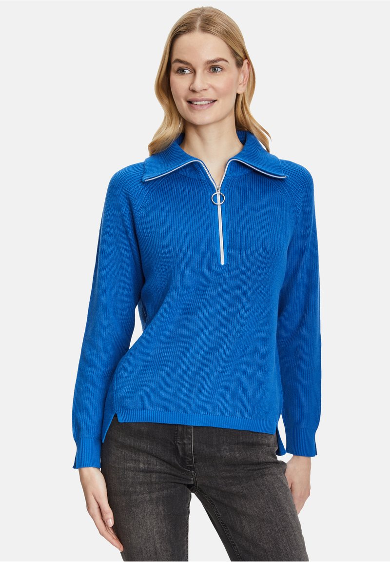 Betty Barclay MIT KRAGEN Neule turkish sea/sininen Zalando.fi