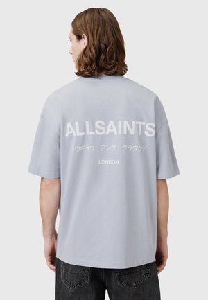 UNDERGROUND CREW - Print T-shirt - willow blue
