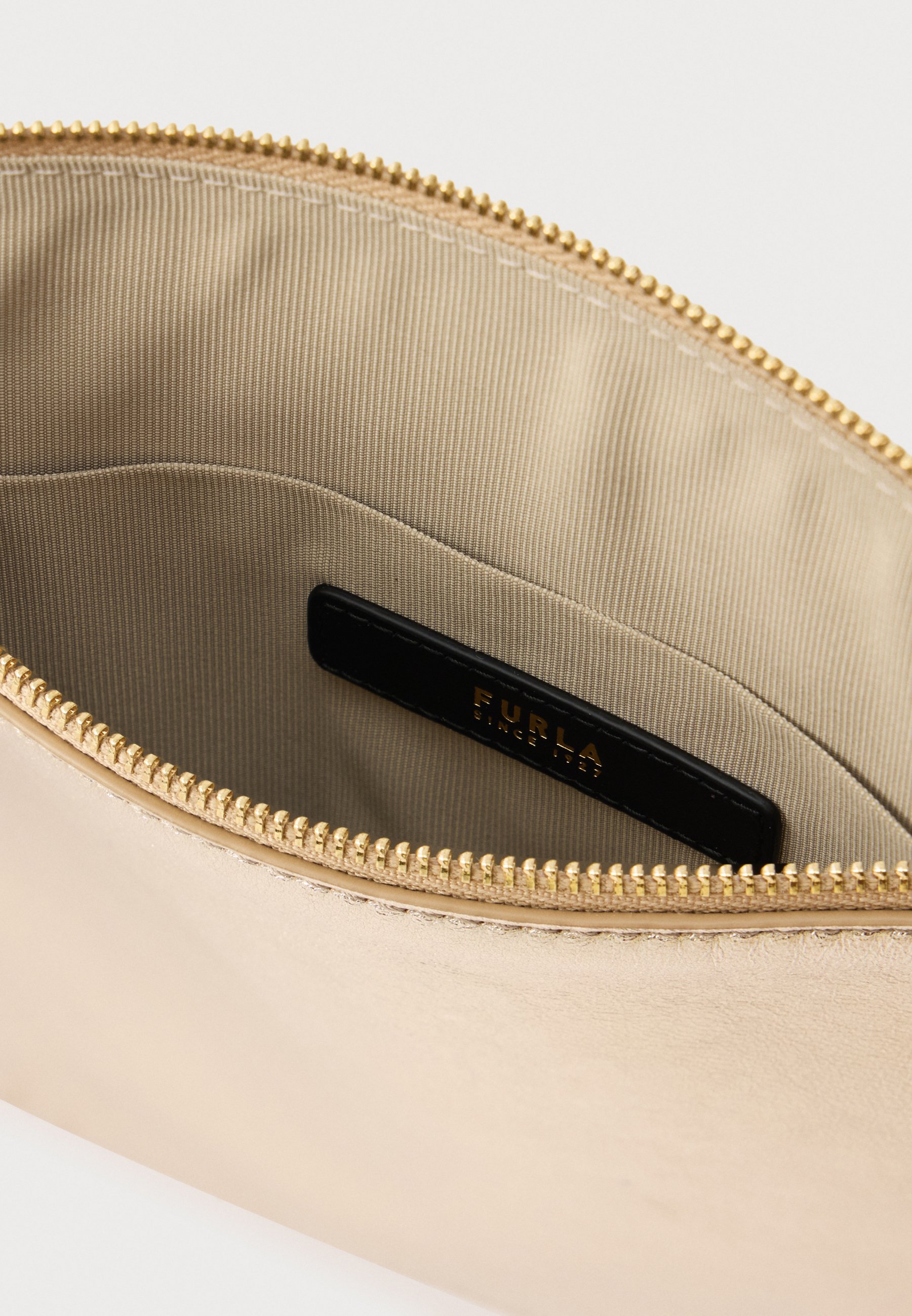 Furla SFERA MINI SHOULDER BAG - Handbag - gold-coloured - Zalando