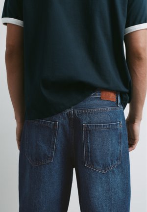 PULL&BEAR, STANDARD, czarnoniebieski denim 
