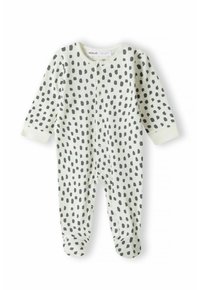 MINOTI BABY SLEEPSUITS 4 PACK - Rāpulis - stone cream grey