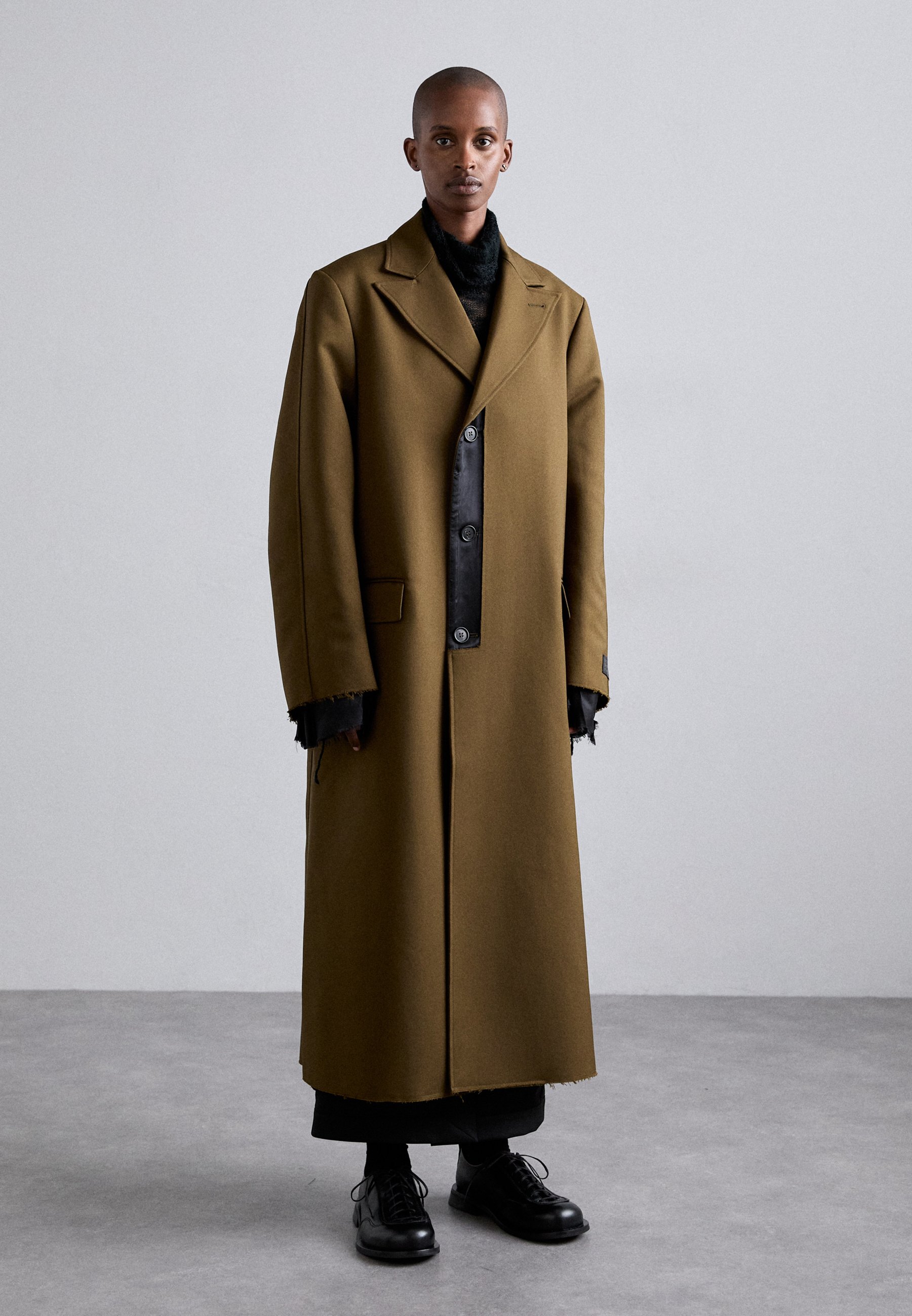 MM6 Maison Margiela COAT - Classic coat - khaki - Zalando