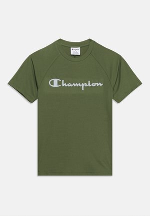 Champion, PERFORMANCE  - Trükipildiga T-särk - khaki