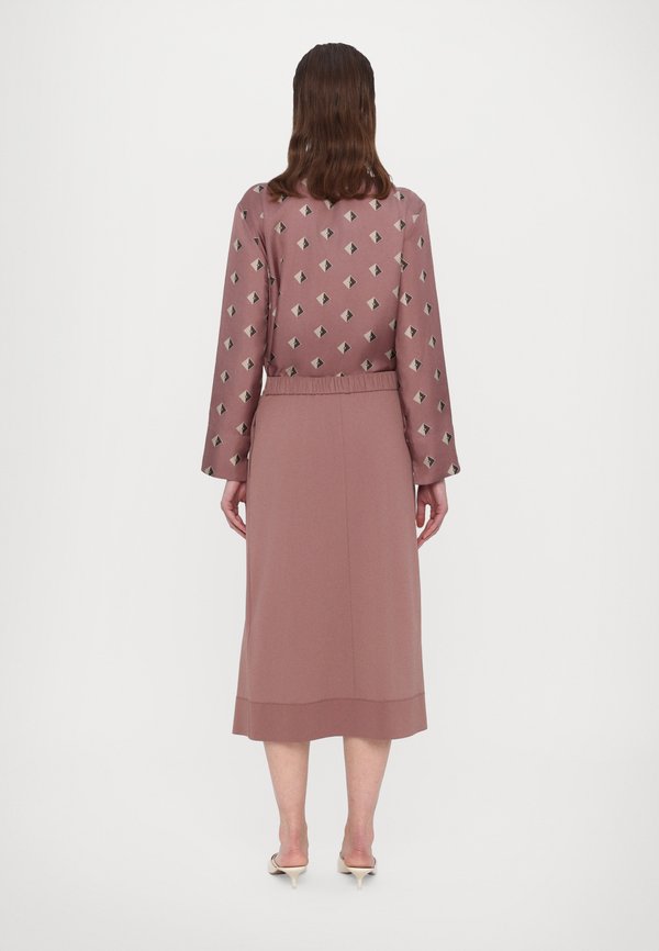 ALCANO - A-line skirt - mauve3