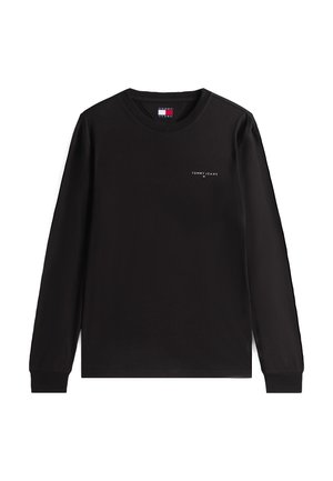 Tommy Jeans, LINEAR LOGO - Langarmshirt - black