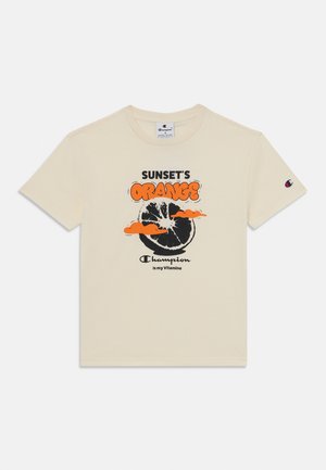 GRAPHIC GALLERY CREW NECK  - Potiskana majica - beige
