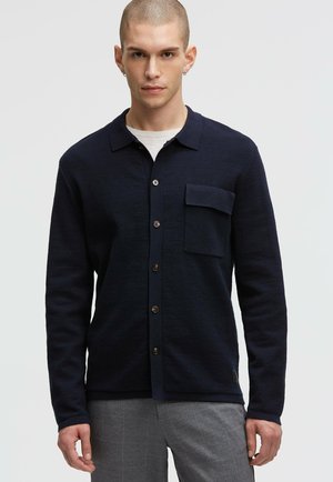 LANGÄRMELIG STRICK - Shirt - true navy