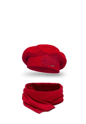 SET - Sjaal - red