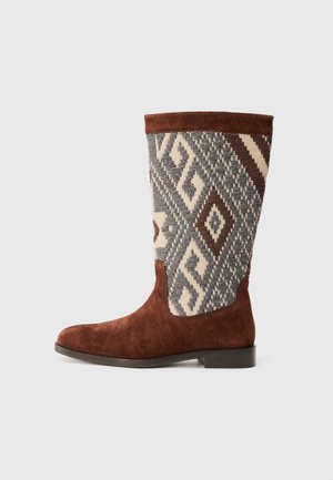 Cowboy- / bikerstøvler - brown