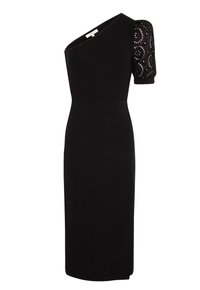Robe Pull Noire Et Blanche Morgan Taille XS - Occasion En Bon état