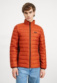 Calvin Klein SIDE LOGO JACKET - Välikausitakki - terracotta rust