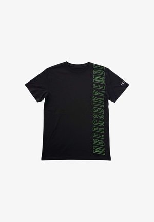 Bikkembergs, T-SHIRT BIKKEMBERGS - T-shirt con stampa - black