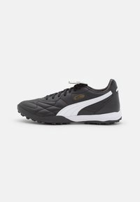 Puma KING TOP TT Turf football boots black/white/gold/black