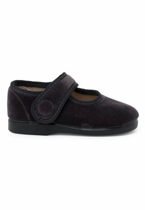 MERCEDITAS DE CON BOTÓN CINTA ADHESIVA   - Babyschoenen - gris