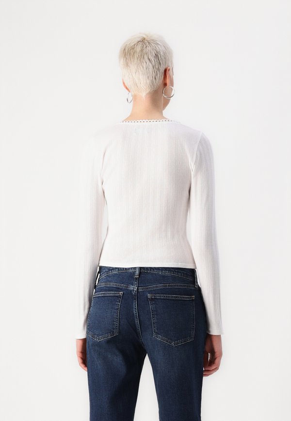 POINTELLE SCOOP CARDI - Cardigan2