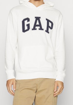 Felpa con cappuccio - off-white