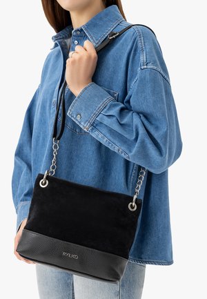 RYŁKO Keresztpántos táska - schwarz