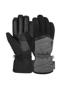 Reusch Fingerhandschuh - black grey melange