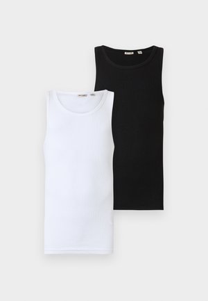 ONSTANNER TANK 2 PACK - Top - black/bright white