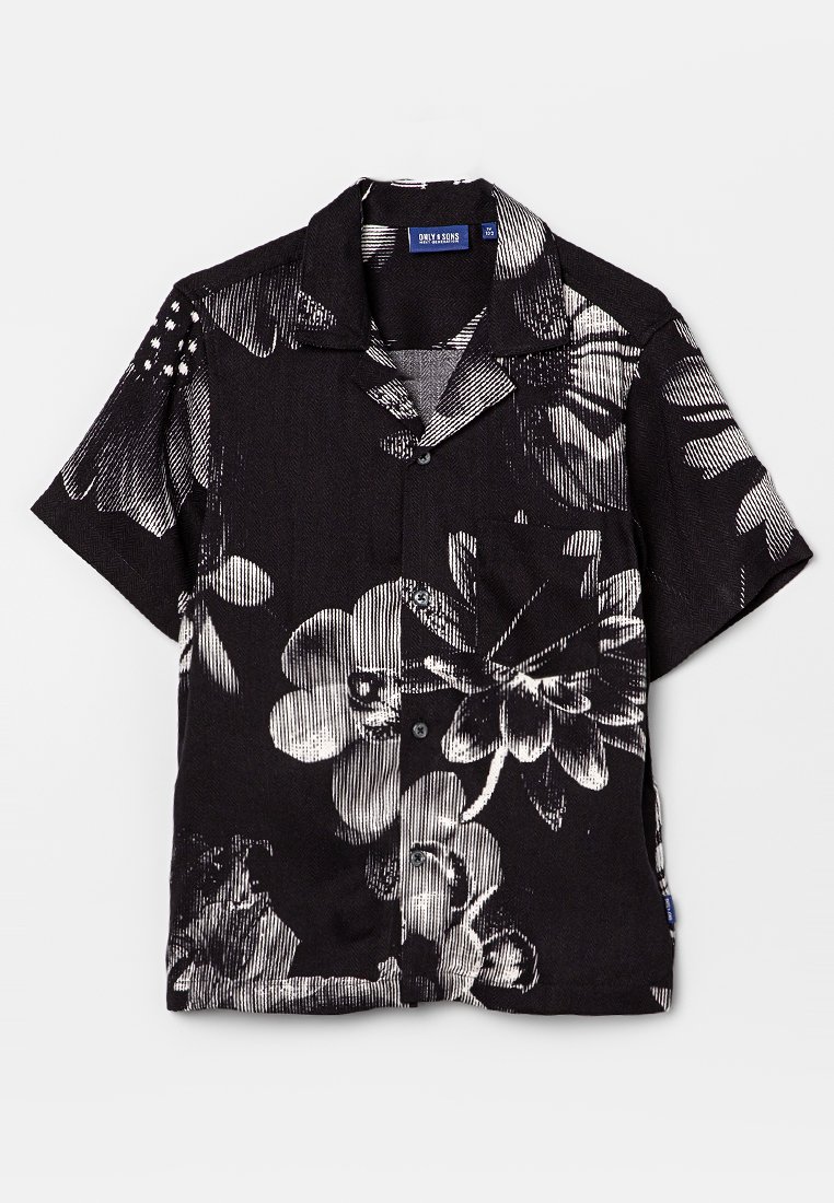 ONLY & SONS junior Overhemd zwart ONLY & SONS junior Overhemd zwart