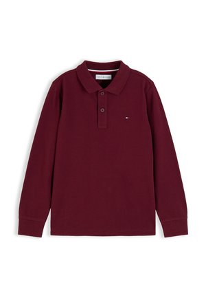Tommy Hilfiger, REG POLO LS - Μπλούζα με μακριά μανίκια - burgundy