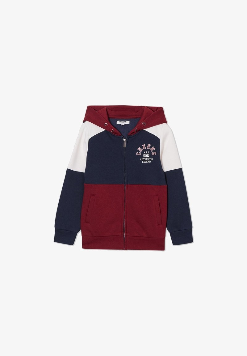 Creeks AMERICAN INSPIRATION FASHION COOL EASY CREEKS  - Felpa con zip - bordeaux