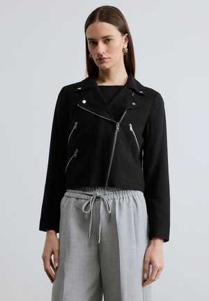 ZIPPER MOTO - Letná bunda - black