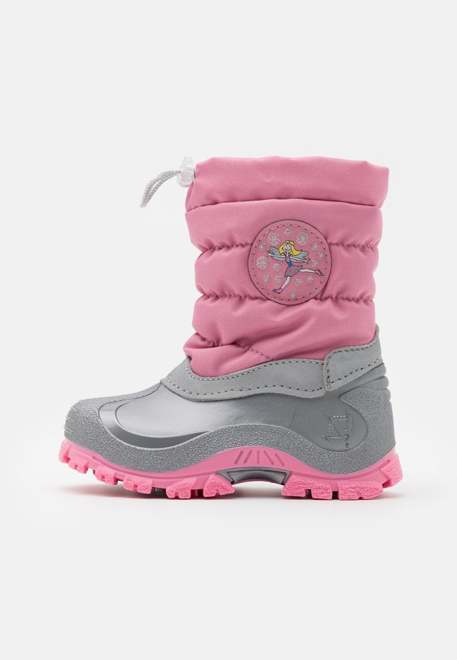 FAIRY - Vinterstövlar - pink/grey