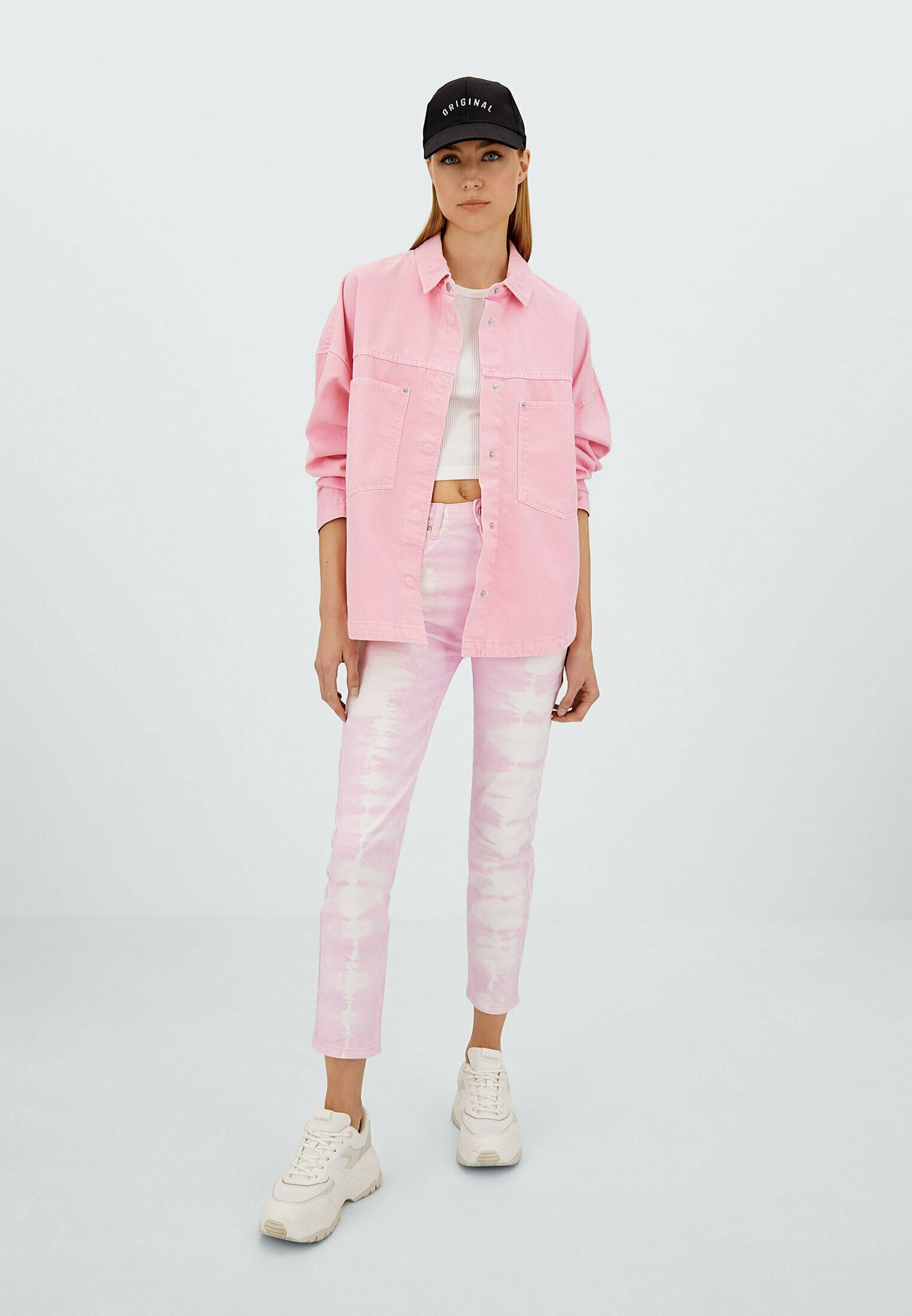 Stradivarius Giacca di jeans - pink/fuxia - Zalando.it