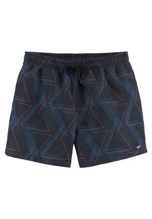 Buffalo Swimming shorts - schwarz bedruckt