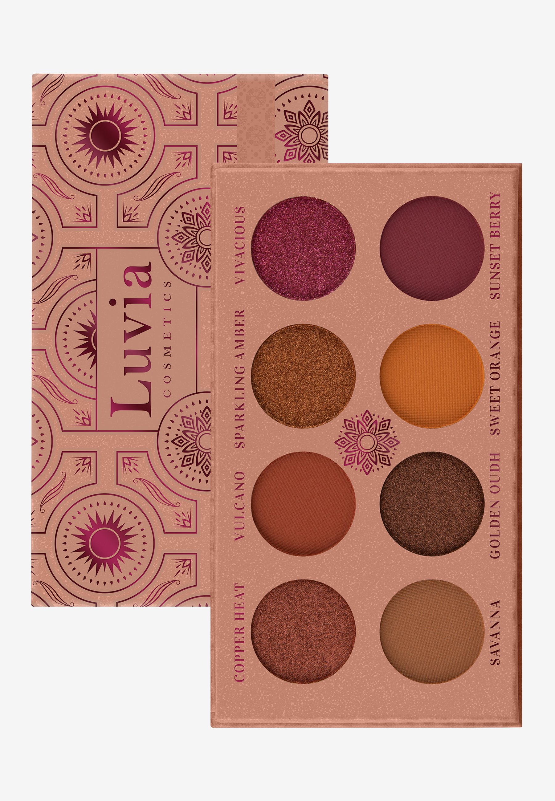 SUNSET - EYESHADOW Cosmetics Lidschattenpalette NOVA Luvia PALETTE