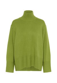 GEA KAXY HIGHNECK - Stickad tröja - kelp forest