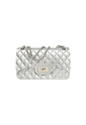 Borsa a tracolla - silver-coloured