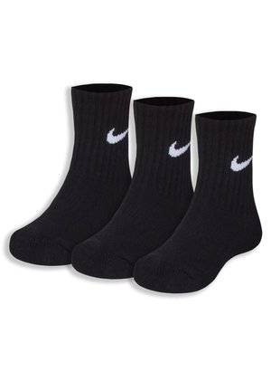 Nike Sportswear 3 PACK PERFORMANCE CUSHIONED - Calze - black
