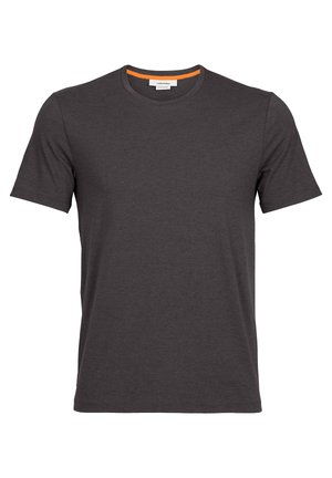 MERINO CENTRAL CLASSIC - Basic T-shirt - DARK GREY