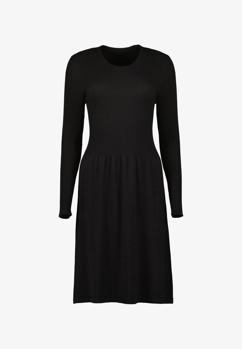 Blue Seven Strickkleid - schwarz
