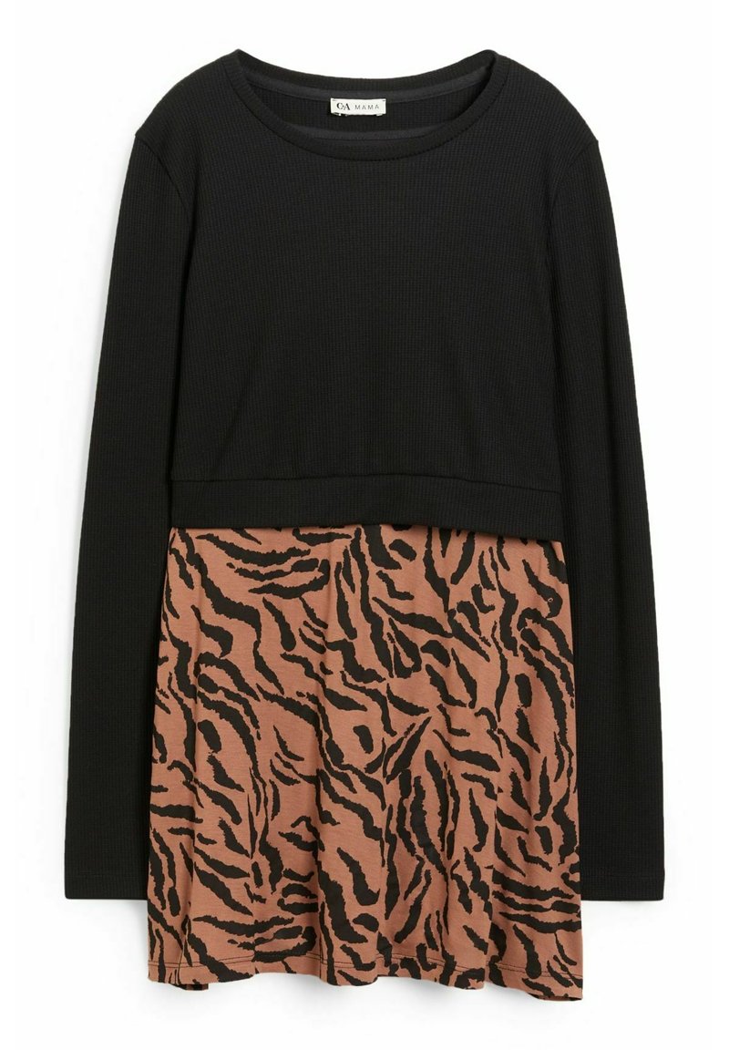 C&A Sweater gemêleerd zwart C&A Sweater gemêleerd zwart