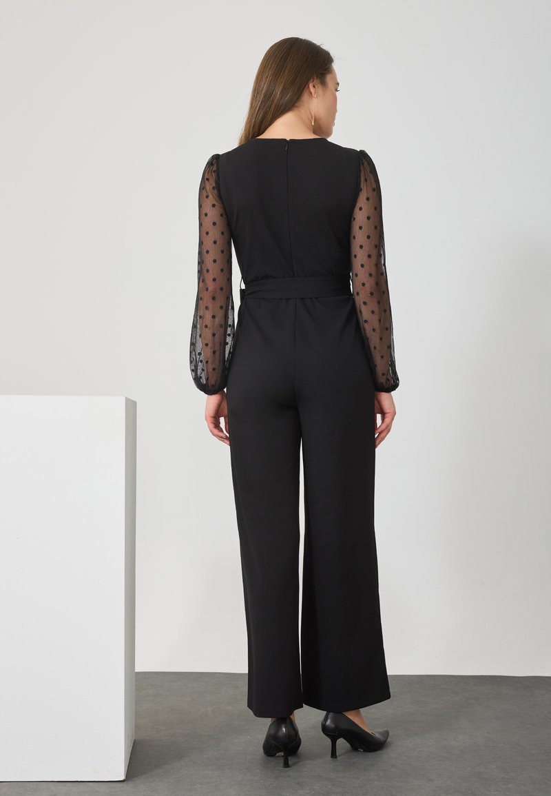 Combinaison De Jeu (playsuit) Topshop En Dentelle Noire - Taille 8 - Occasion Très Bon état