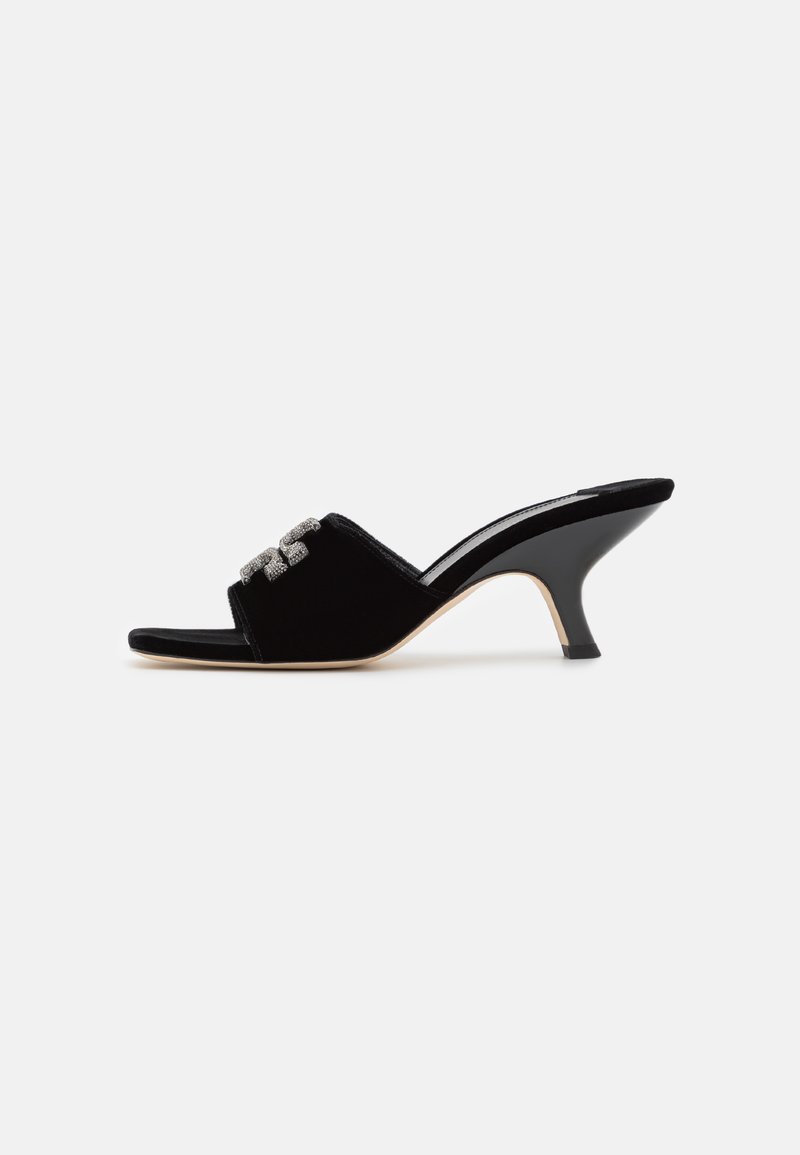 Tory Burch ELEANOR PAVE MULE - Heeled mules - nero/black 