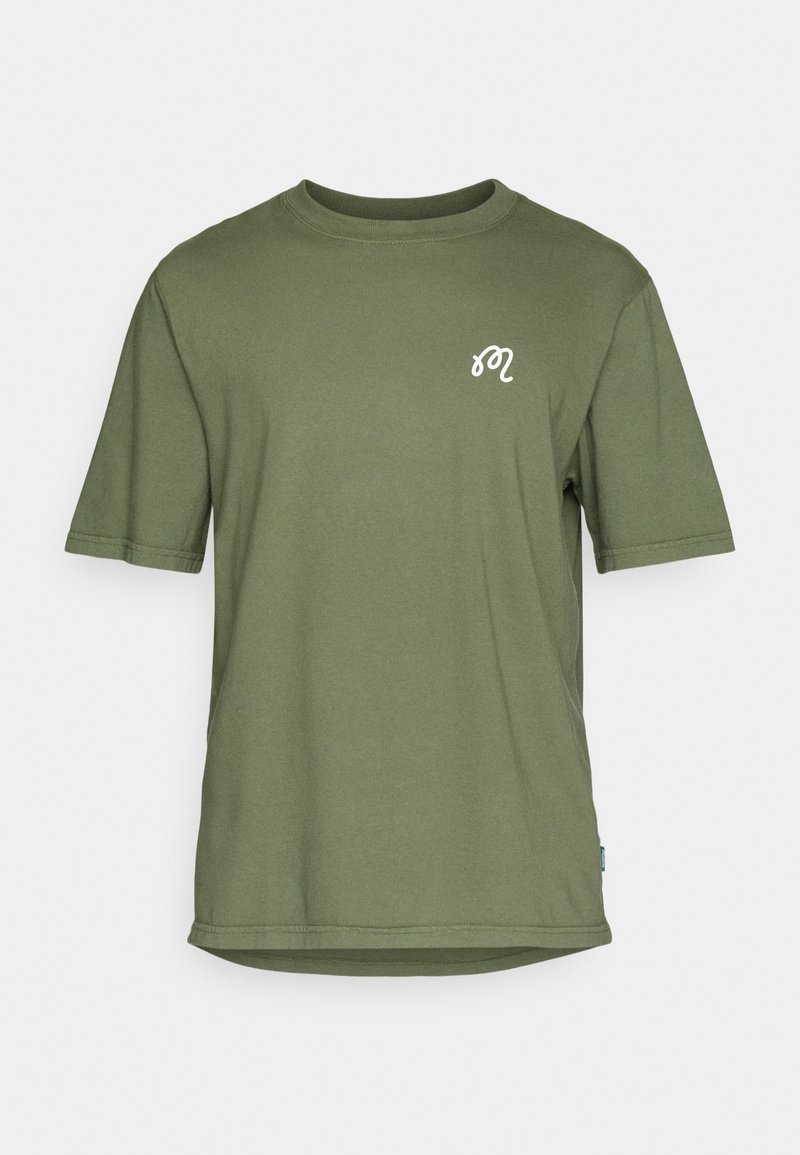 Malbon T-shirt print olijfgroen