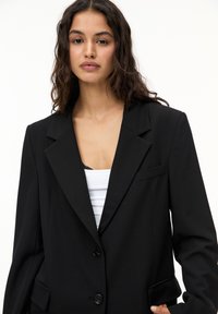 PULL&BEAR DOUBLE-BUTTON  - Blazer - black