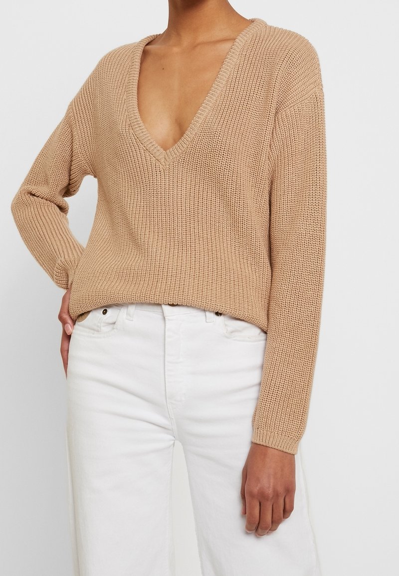 NA-KD Trui - beige