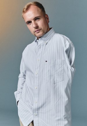 Shirt - breezy blue/white