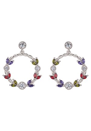 Heideman NALA POLIERT - Earrings - silberfarben poliert